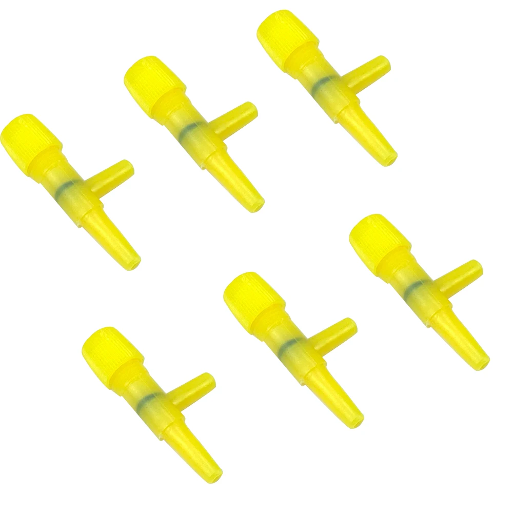 Distributeur D'air Aquarium 2 Voies - Valve De Contrôle Réglable, Entrée/sortie 4mm Et 8mm | Pour Pompe à Air, Bulleur, Oxygénation