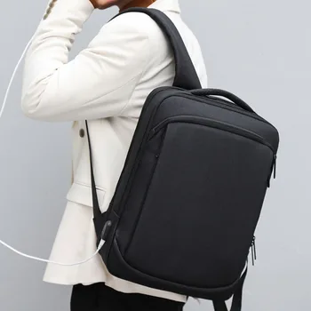 

2020 New Multifunctional Men's Backpack Business Computer Bag Oxford Cloth Waterproof Travel Bag