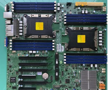 

Dual X11DPI-N motherboard LGA3647 can support 2 GPU cards