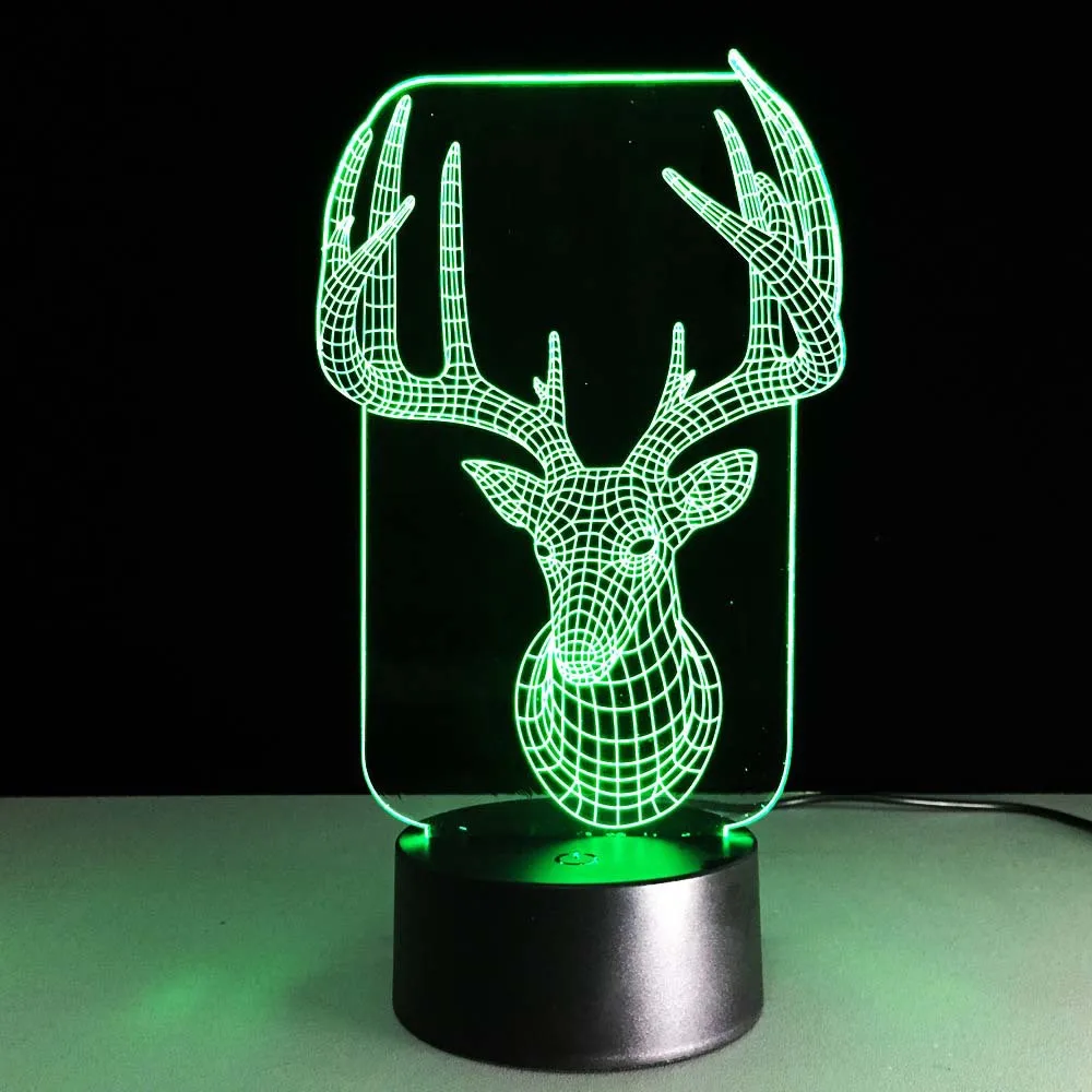 

Amazon Strange New Creative Children Gift Acrylic Night Light Bedside Lamp Eye Protection Lamp USB Light