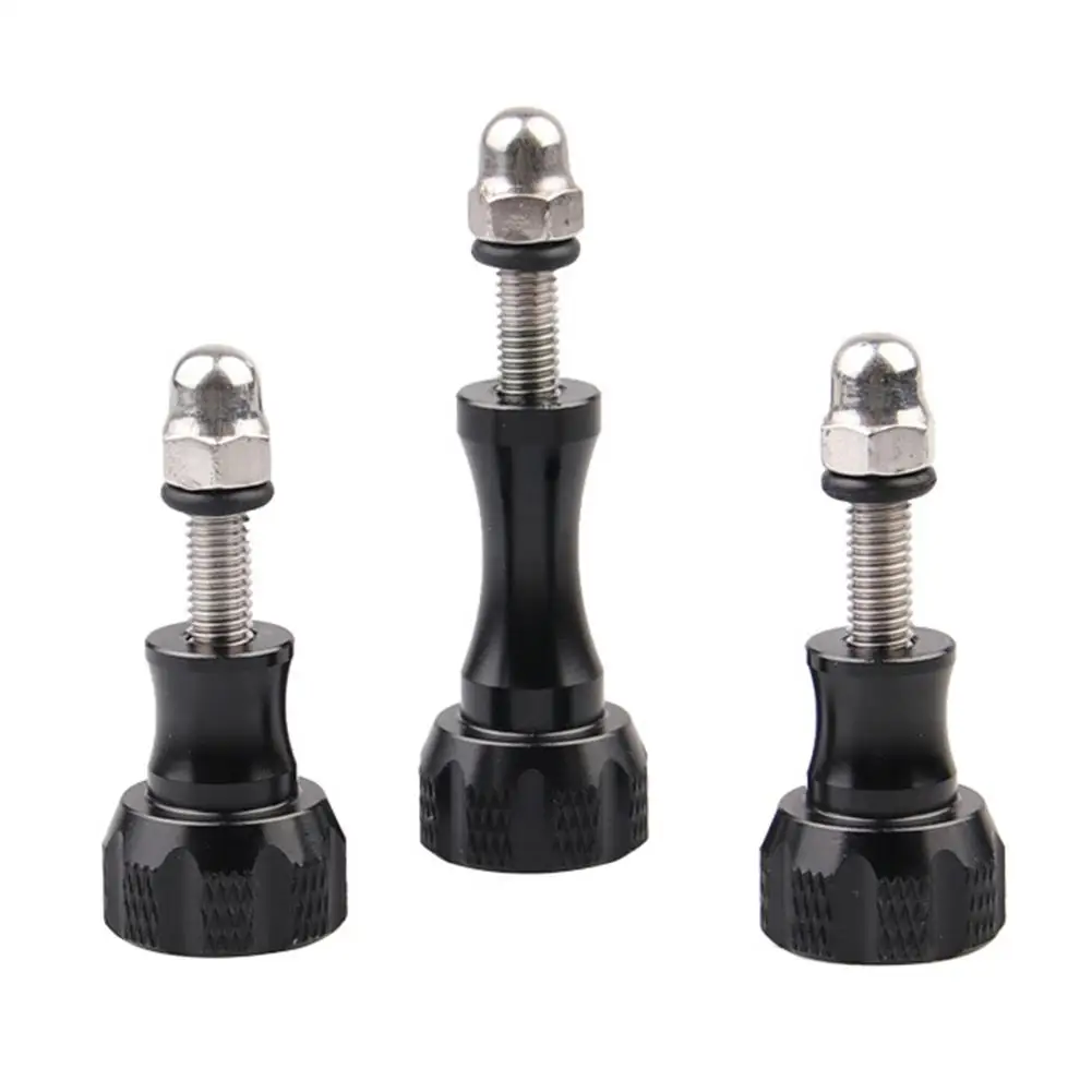 3pcs/Set Hot for Gopro Screws Accessories Thumb Knob Bolt Nut Screw For GoPro Hero 1 2 3 3+ 4 5 Screw Mount
