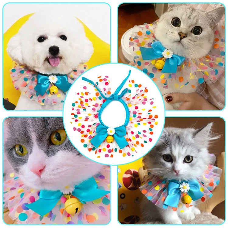 Make your precious cat be the star of any themed party or photoshoot and get them this Adjustable Cat Scarf Necklace!lolithecat.com