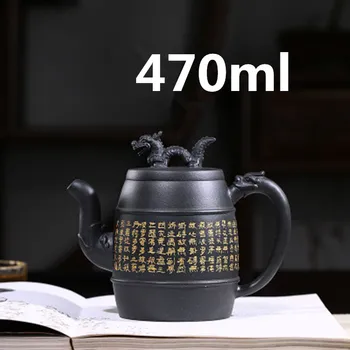 

2020 Teteras Tea Set Clay Chinese Porcelain Teapot Ceramic Yixing Zisha 470ml New Design Famous Handmade Pots Safe Packaging
