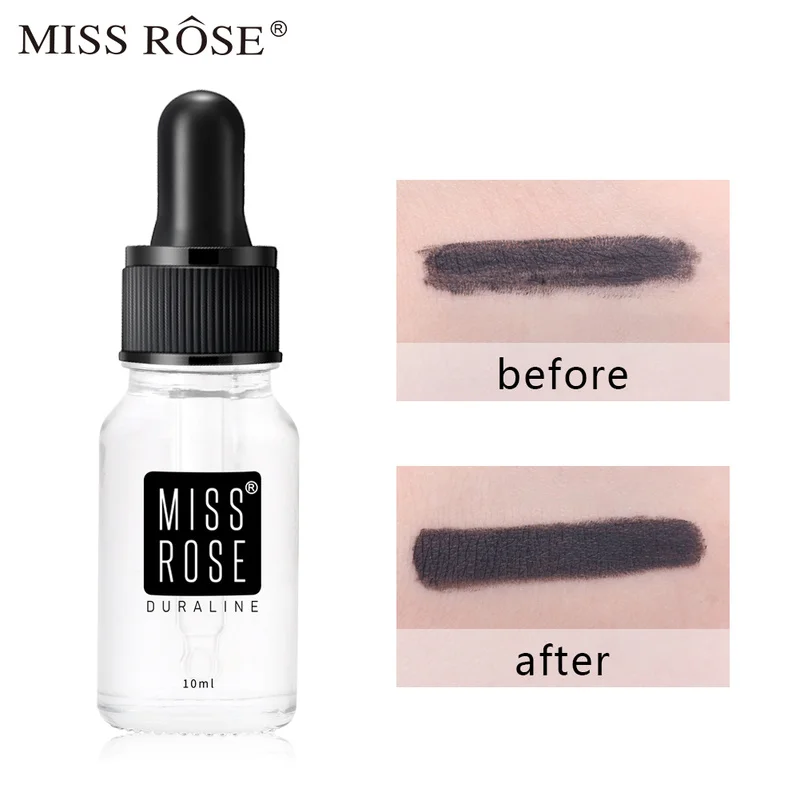 

Newest MISS ROSE 10ml Makeup Dilution Blend Liquid Eye Shadow Liquid Eyeliner Powder Blush Nail Gel Eye Shadow Diluent 1PC TSLM2