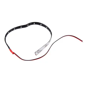 

1PC 30cm 15LED 12V Car Bike SMD Truck Flexible Waterproof Lights String Strip White/Red/Yellow/Green/Blue Color