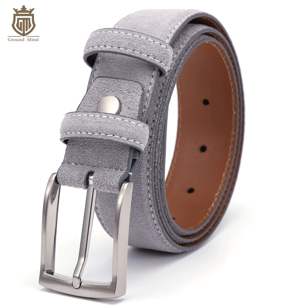 genuine suede belts