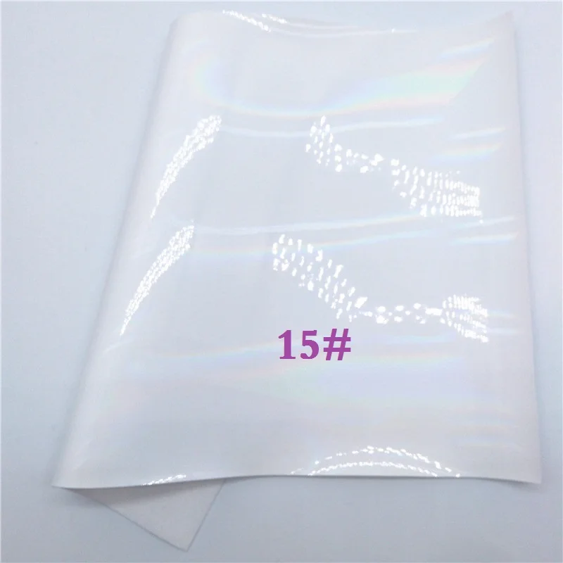 15 Glitterwishcome 21X29 см A4 размер винил для бантов Переливающаяся лакированная кожа ткань искусственная кожа листы для бантов, GM682A - Цвет: 15
