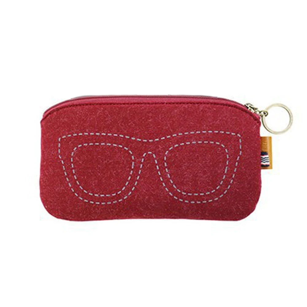 

Stylish Soft Makeup Bag Dustproof Sunglasses Reading Glasses Storage Pouch Women Men Travel Comestic Pouch Glasses Case