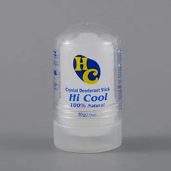 

2019new 60G Portable Size Non-Toxic Natural Food-Grade Crystal Deodorant Alum Stick Body Underarm Odor Remover Antiperspirant