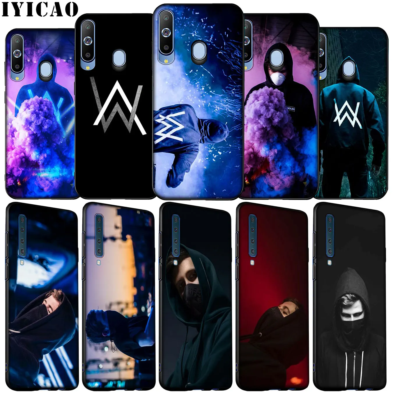 IYICAO Алан Уокер DJ выцветшие Мягкий силиконовый чехол для телефона Samsung Galaxy A70 A50 A60