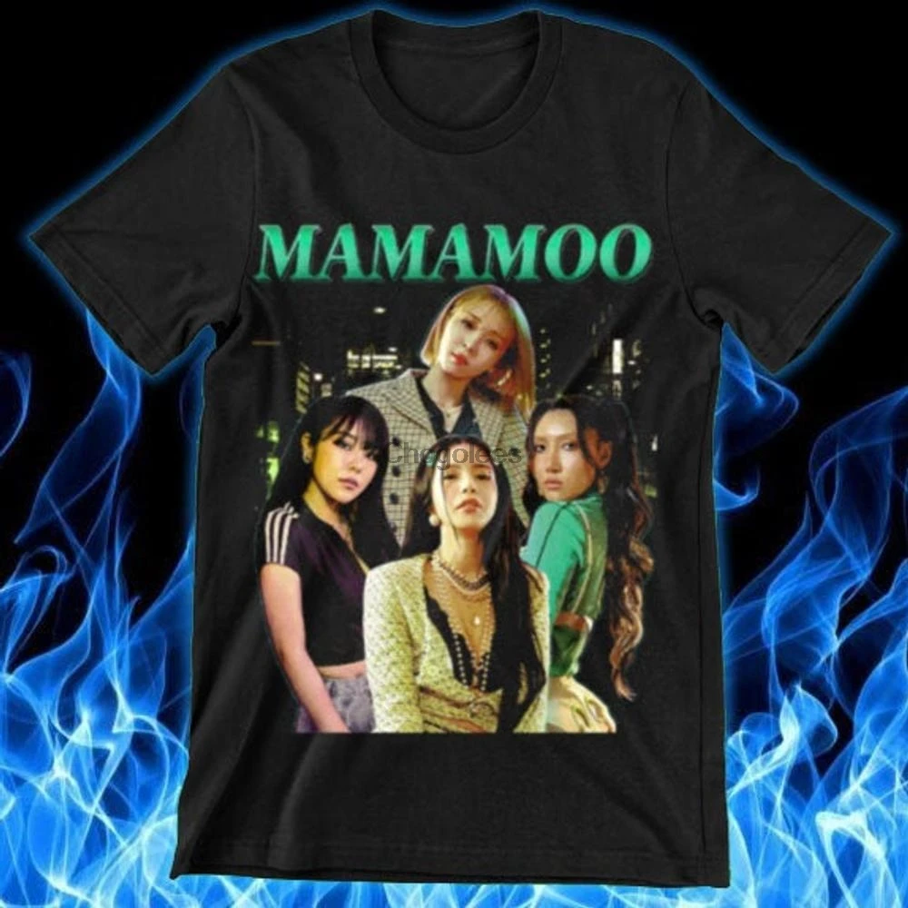 Футболка Mamamoo K Pop футболка для девочек Kpop унисекс NBKPOP05(1) |