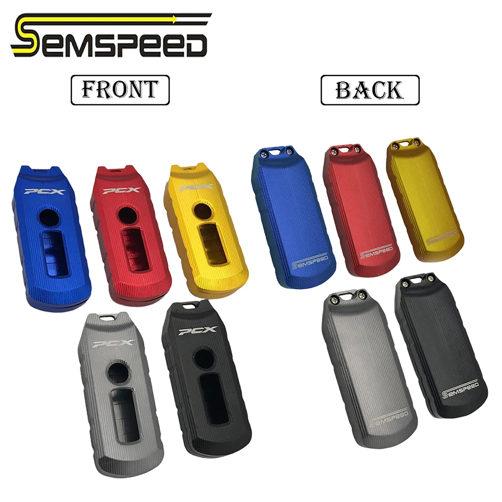 Модифицированный чехол SEMSPEED для брелока с логотипом PCX Honda PCX125 PCX150 2016 2019 2020