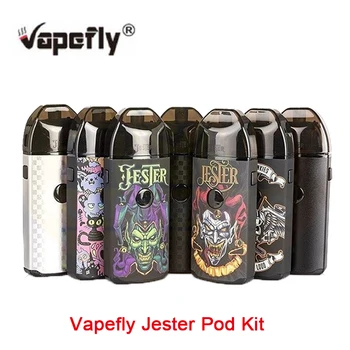 

Vape Kit Vapefly Jester Pod Kit 1000mAh battery DIY Rebuildable Dripping Pod kit fit mesh coil version