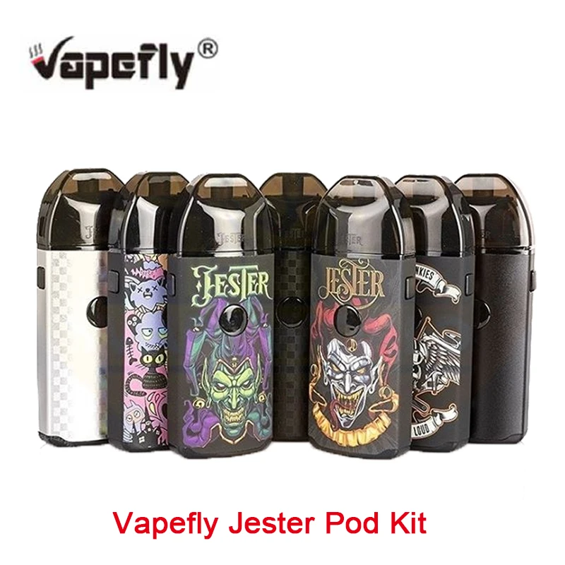 Вейп набор Vapefly Jester Pod Kit 1000 мАч аккумулятор Ремонтный капельный подходит для