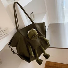 Японская женская сумка новая Корейская версия универсальная Большая вместительная Милая модная сумка на одно плечо