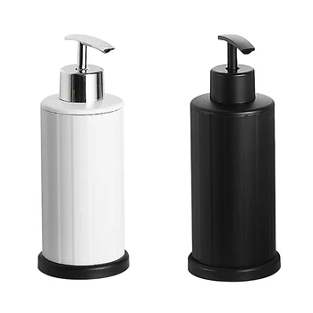 

1 Pc 240ML Manual Press Type Soap Dispenser Desktop Press Lotion Shampoo Cosmetic Squeeze Container For Bottling