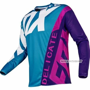 

Free shipping Delicate Fox 360 Creo Riding Jersey Motorcycle Offroad Motocross Cycling Clothes Men's Racing Short Sleeve