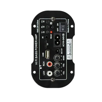 

Car Subwoofer Bass Amplifier Board MP3 Audio TF USB 220V 50W Remote Controller