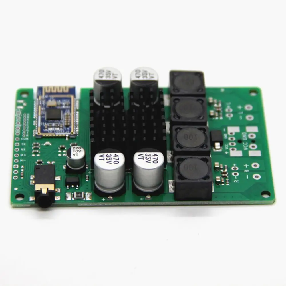 Taidacent Bluetooth AMP Board Sound Amplifer Board Bk3266 Bluetooth 5 0 Serial Command Programmable 2 100 Watt Aux Input