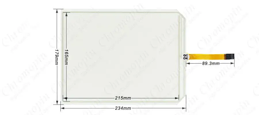 para uniop etop33 eTOP33B-0050 com filme de