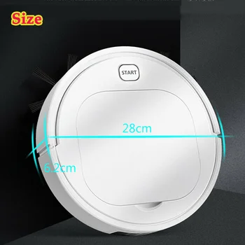 

3-in-1 Automatic Charging Intelligent Sweeping Robot Vacuum Cleaner Dry/Wet Household Cleaning Machine HUG-Deals