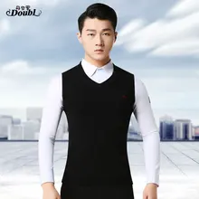 Doul современный джентльменский бальный жилет мужские топы шерстяной жилет эластичность без рукавов национальный стандарт танцевальный костюм подходит