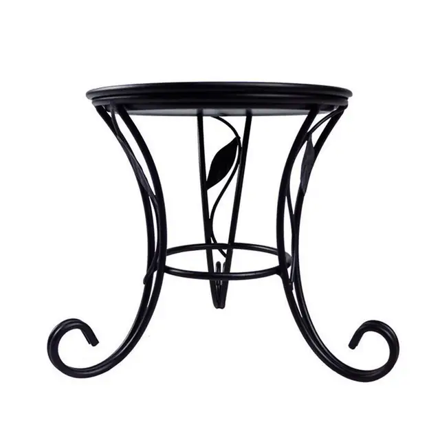 Mini Fém Edény Állvány Növények Virágállvány Tartó Zamatos Erkély A Nappali Beltéri Kerthez Kültéri T2T9 - Image 5