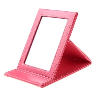 

Multi-functional foldable portable cosmetic makeup mirror for travel(pink)