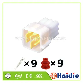 

Free shipping 5sets 9pin auto wire harness housing plug household plastic electric connector FW-C-9M-B