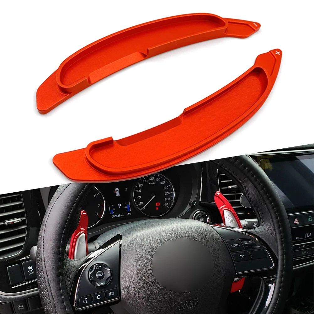 Paddle Shifters - Aluminium Schaltwippen - Rot glänzend, Rot glänzend