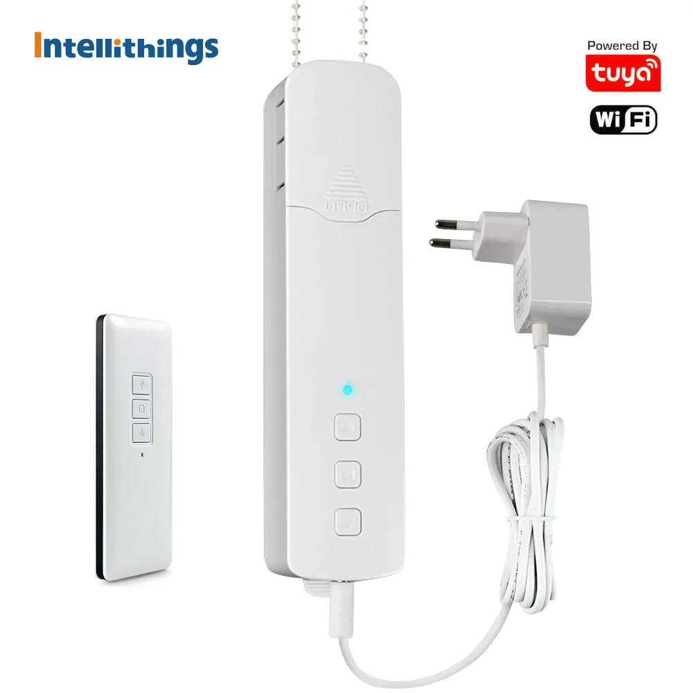 Zemismart WiFi Tuya Control Smart Elegance Chain Motor Shade Roller Vertical Venetian Zebra Blind Alexa Google Home Timer