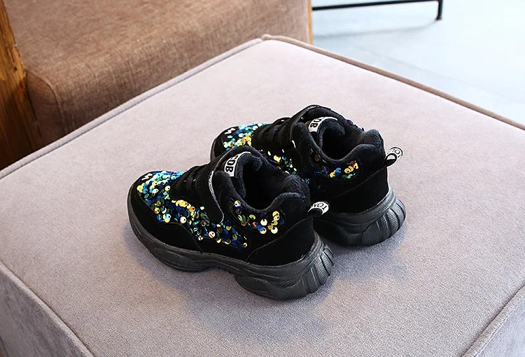 Autumn Winter Kids Original Casual Shoes Leather Children Running Shoes Comfortable Sports Shoes Outdoor Mesh Boys Girl Sneakers