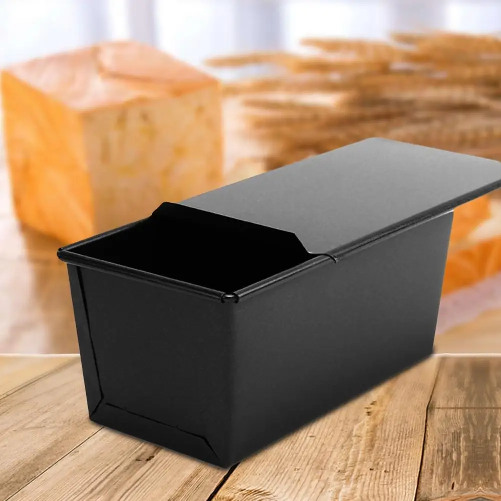Nonstick Toast Box Bread Loaf Pan Mold With Lid Practical Convenient