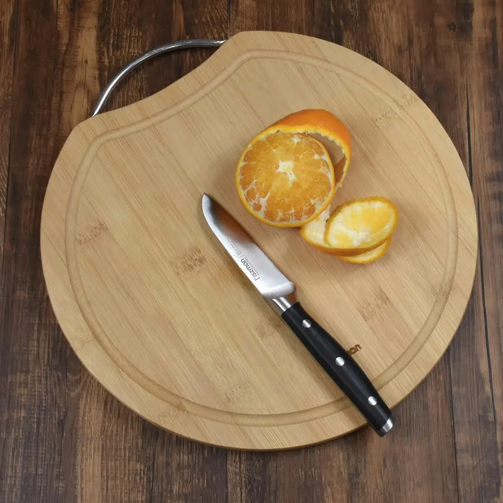 FISSMAN 3 5 дюймовый нож для чистки овощей серия Half Chef немецкие стальные кухонные