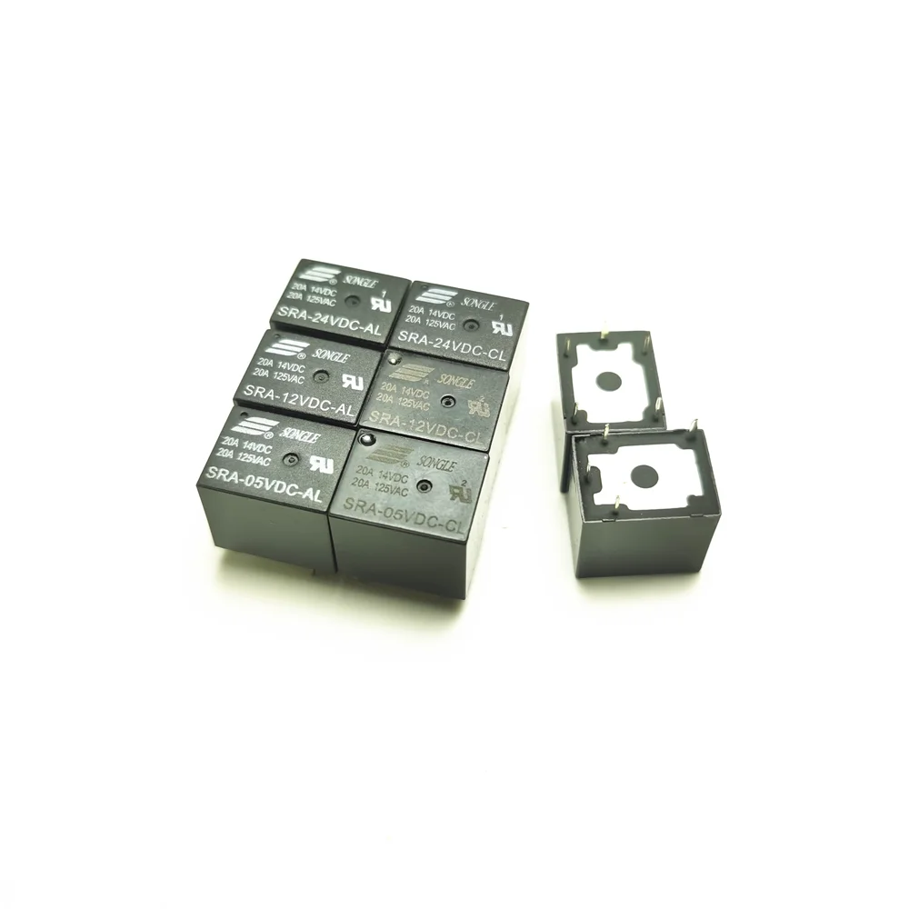 10 шт./Iot Мощность реле SRA- 05VDC 12VDC 24VDC-AL-CL T74 20A 4pin 5pin 5 В 12 24 постоянного тока |