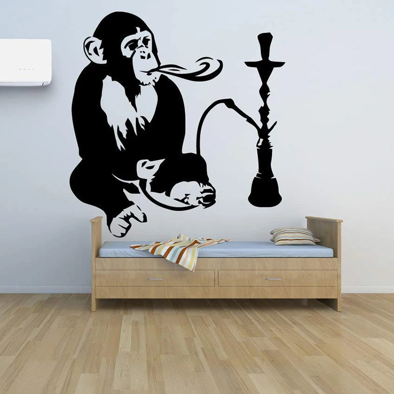 Обезьяна с кальяном картинки