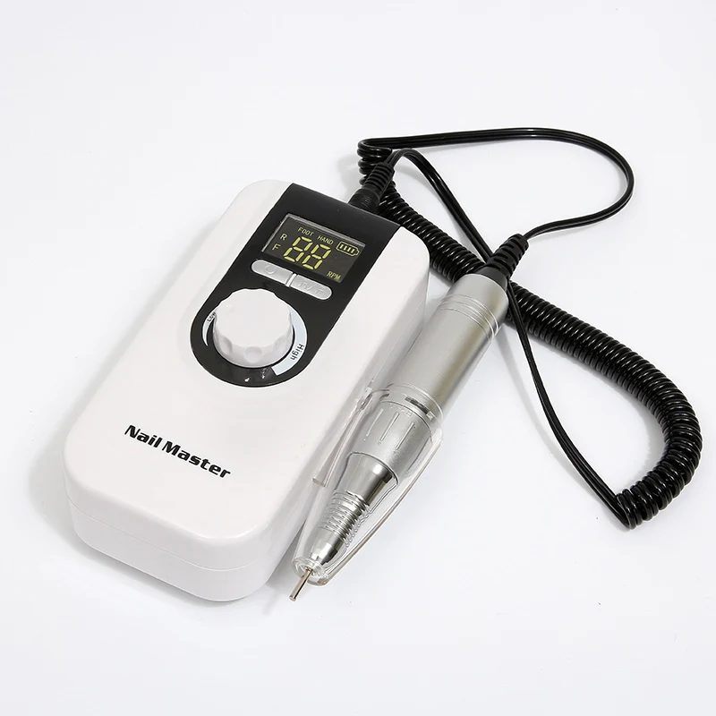  35000RMP Portable Nail Drill Manicure Set File Nail Pen Machine Set Kit With EU Plug Battery Portab