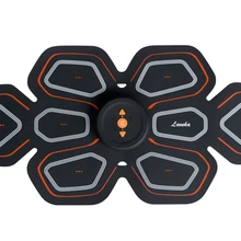 YOUKE ABS EMS стимулятор мышц для мужчин, тренажер для мышц брюшного пресса, умный фитнес Электрический массажер для тела, перезаряжаемый пояс для талии