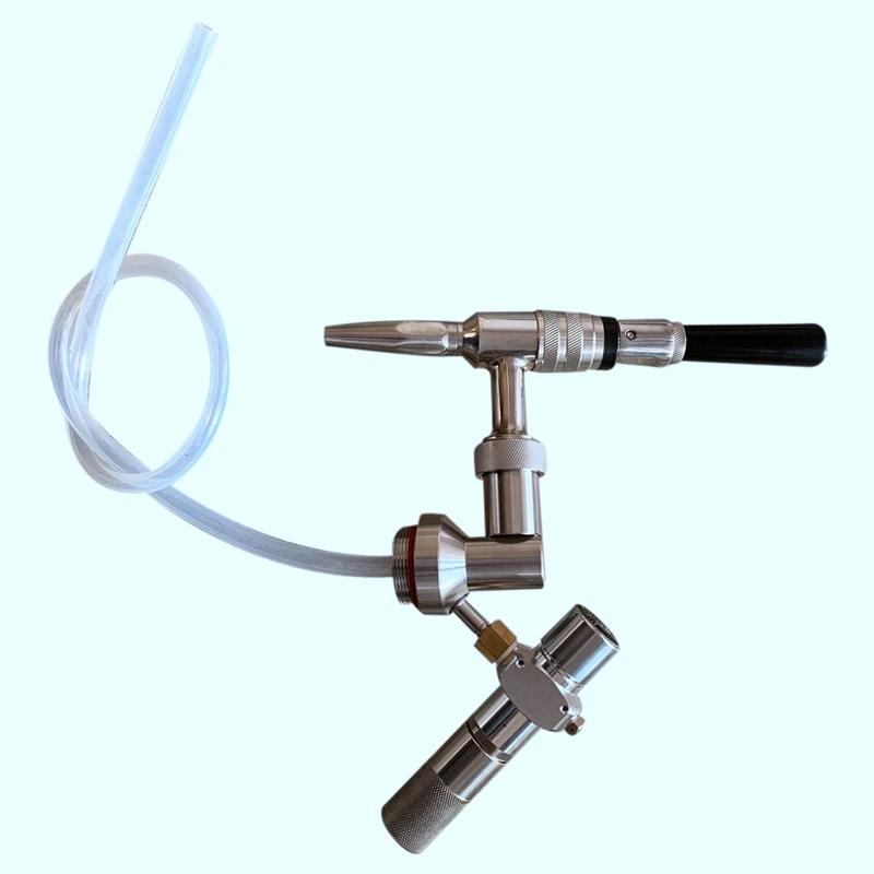 

Beer and Coffee Faucet 304 Stainless Steel-Nitrogen Drain Faucet Coffee Faucet Beer Dispenser