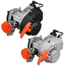 49cc 2 temps tirer le moteur de démarrage moteur carburateur filtre à Air pour Mini poche fusée fosse Quad Dirt Bike ATV