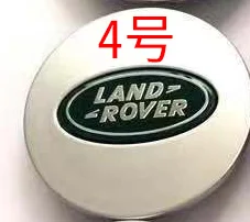 4pcs 62mm 63mm green Wheel Center Hub Caps Cover Emblem logo For Land Rover RANGE ROVER LR2 LR3 LR4 RANGE LAND ROVER Sport colour 4