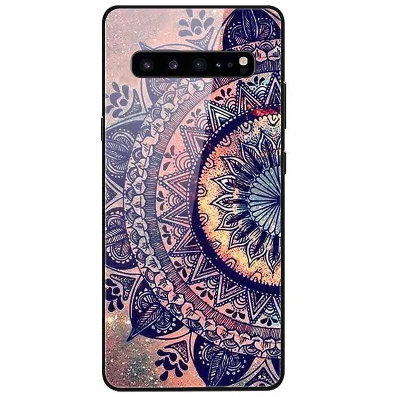 For Samsung S10 Case Tempered Glass hard shockproof cover For Samsung Galaxy S10 Plus / S10e Funda S10+ S10Plus S 10 Funda Coque kawaii phone cases samsung Cases For Samsung