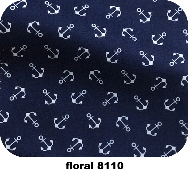 Navy Blue Casual Floral Men Dress Shirts Long Sleeve Made Mens Dress Shirts, Bespoke 100% Cotton Flowered Mens Shirts
