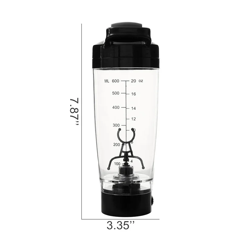 450ml/600ml Outdoor Portable Electric Protein Powder Mixing Cup