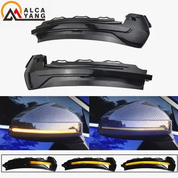

For Audi A3 8V S3 RS3 2013 2014 2015 2016 2017 2018-2020 LED Dynamic Turn Signal Blinker Side Rear-View Mirror Indicator Light