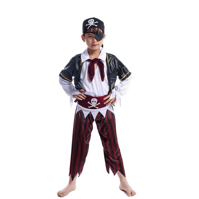 New Arrival Pirate Costume Cosplay For Children Halloween Costume For Kids Suit