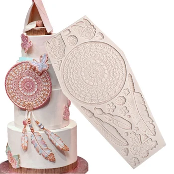 

Wholesale 10 pcs Feather Silicone Mold Sugarcraft Chocolate Cupcake Baking Mold Fondant Cake Decorating Tools