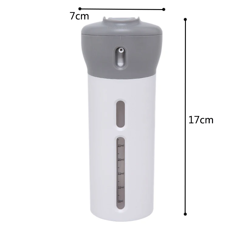 

Travel split bottle set four in one travel travel cosmetics rotary squeeze portable bottle environmental pp material