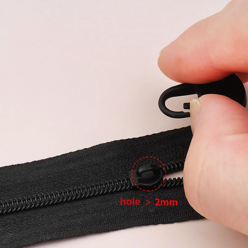 Detachable Slider Pull Tab Metal Zipper Repair Clothes Coat Bag Down Jacket Pendant Accessories Travel Tent Slider