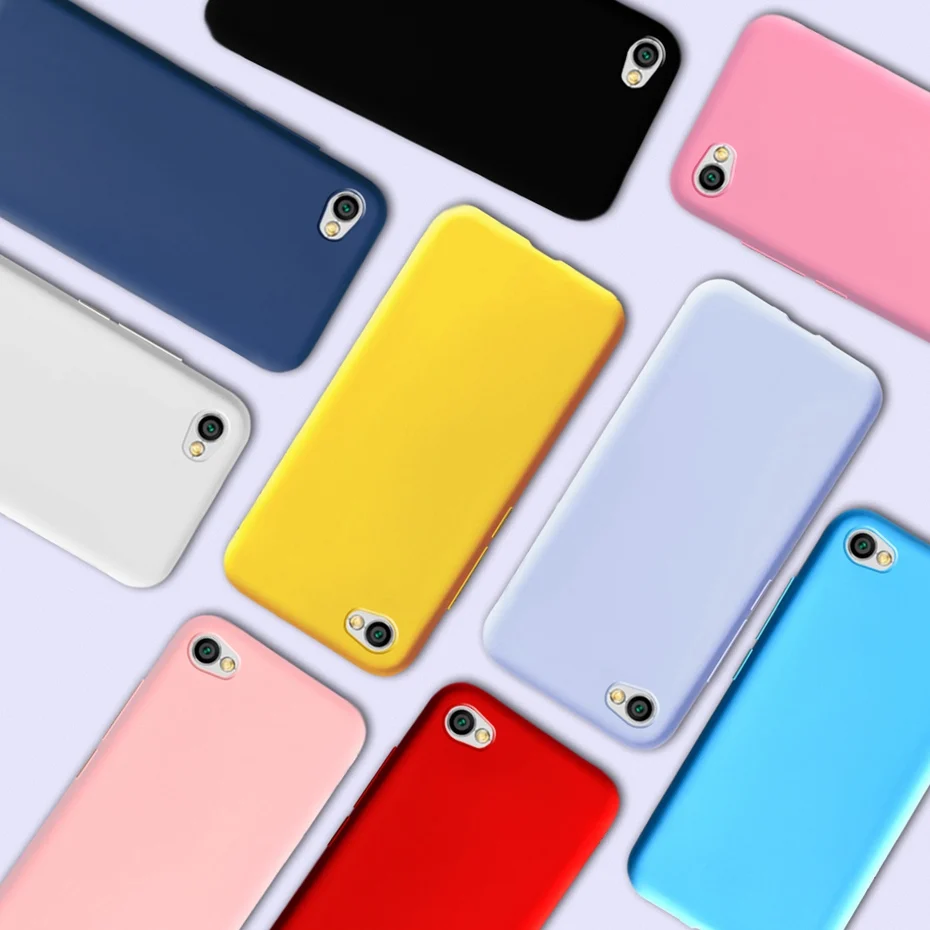 

For Xiaomi Redmi Note 5A Case Redmi Note 5A Prime Case Silicone Back Colored Phone Case For Xiaomi Redmi Note 5A 5 A Prime Cover